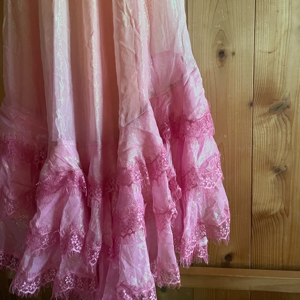 NWT ROCOCO SAND Emi Dress Pink Ombre L - Picture 6 of 9